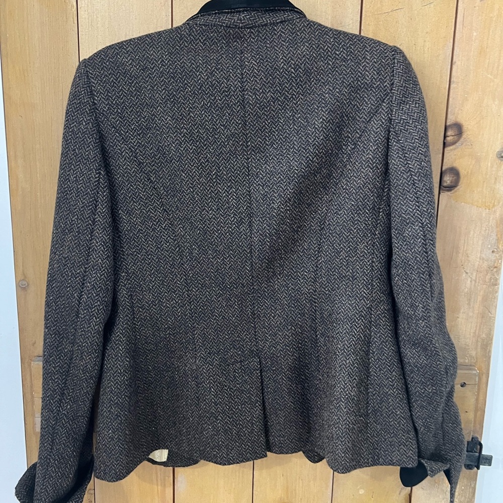 Peruvian Connection Matching Brown Wool Skirt And… - image 3